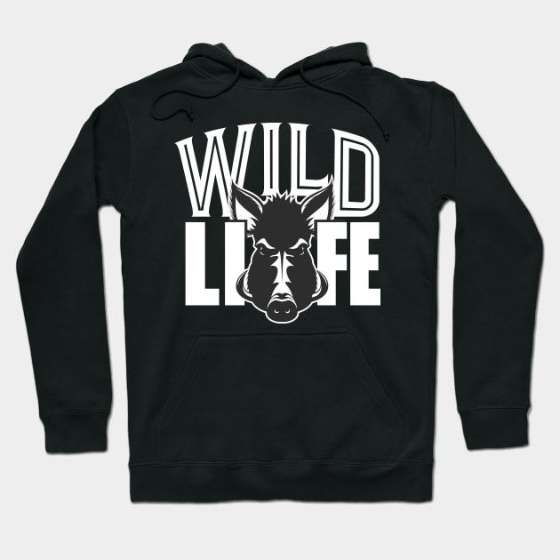 Wild Life Hoodie by The Lucid Frog